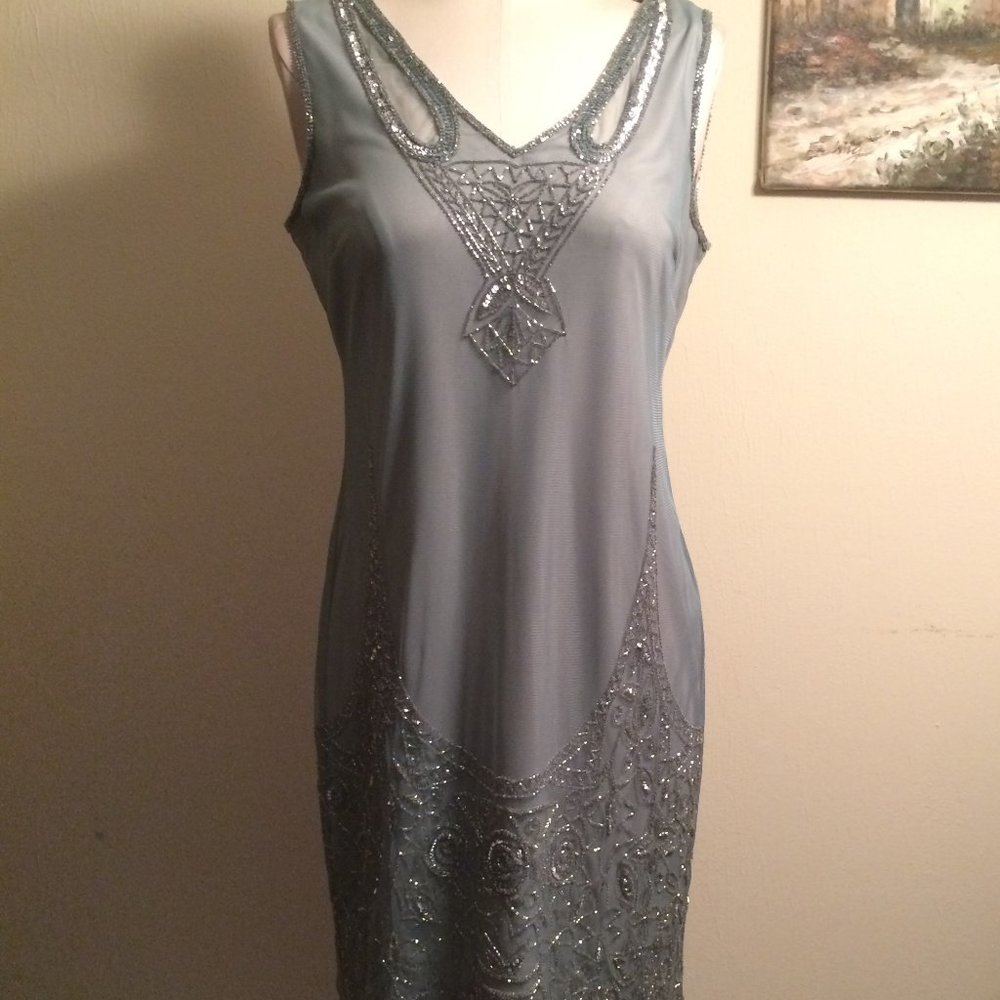 Adrianna Papell Art Deco Style Dress